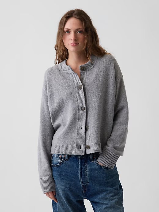 CashSoft Oversized Chunky Cardigan